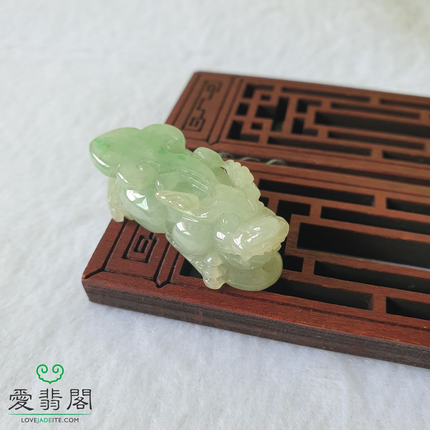 Myanmar Burma Natural Type A Green Jadeite Jade PiXiu Jewellery Pendant Singapore Pi Xiu Jewelry 缅甸天然A货绿翡翠貔貅吊坠首饰 Singapore Jadeite Jade Love Jadeite 爱翡阁新加坡翡翠