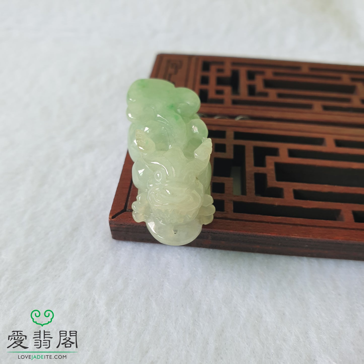 Myanmar Burma Natural Type A Green Jadeite Jade PiXiu Jewellery Pendant Singapore Pi Xiu Jewelry 缅甸天然A货绿翡翠貔貅吊坠首饰 Singapore Jadeite Jade Love Jadeite 爱翡阁新加坡翡翠