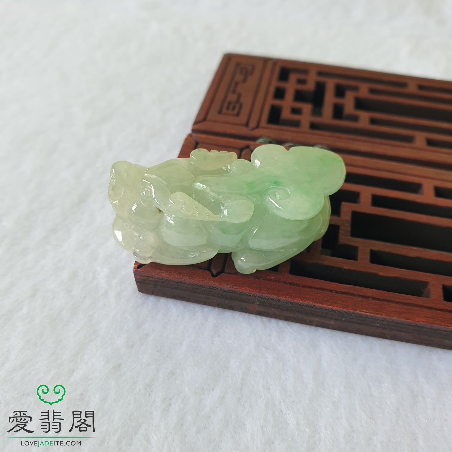 Myanmar Burma Natural Type A Green Jadeite Jade PiXiu Jewellery Pendant Singapore Pi Xiu Jewelry 缅甸天然A货绿翡翠貔貅吊坠首饰 Singapore Jadeite Jade Love Jadeite 爱翡阁新加坡翡翠