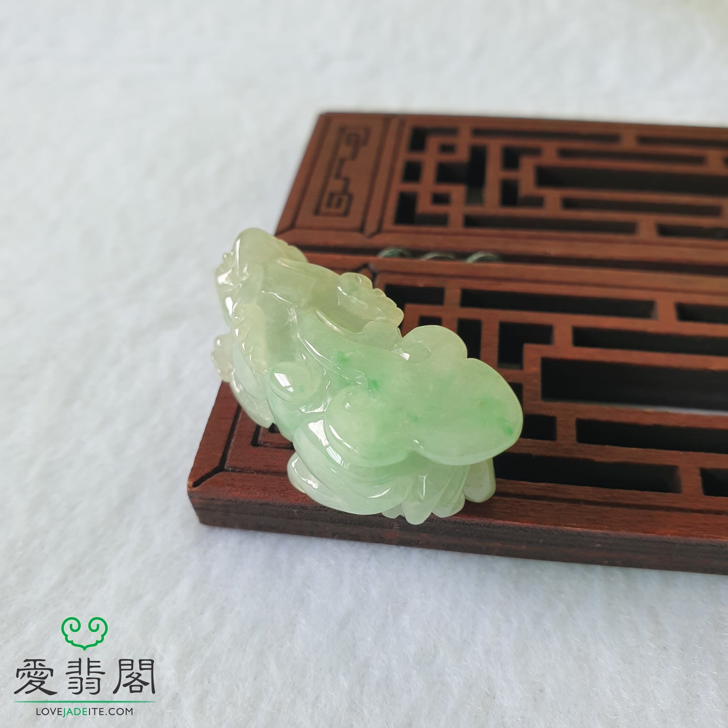 Myanmar Burma Natural Type A Green Jadeite Jade PiXiu Jewellery Pendant Singapore Pi Xiu Jewelry 缅甸天然A货绿翡翠貔貅吊坠首饰 Singapore Jadeite Jade Love Jadeite 爱翡阁新加坡翡翠