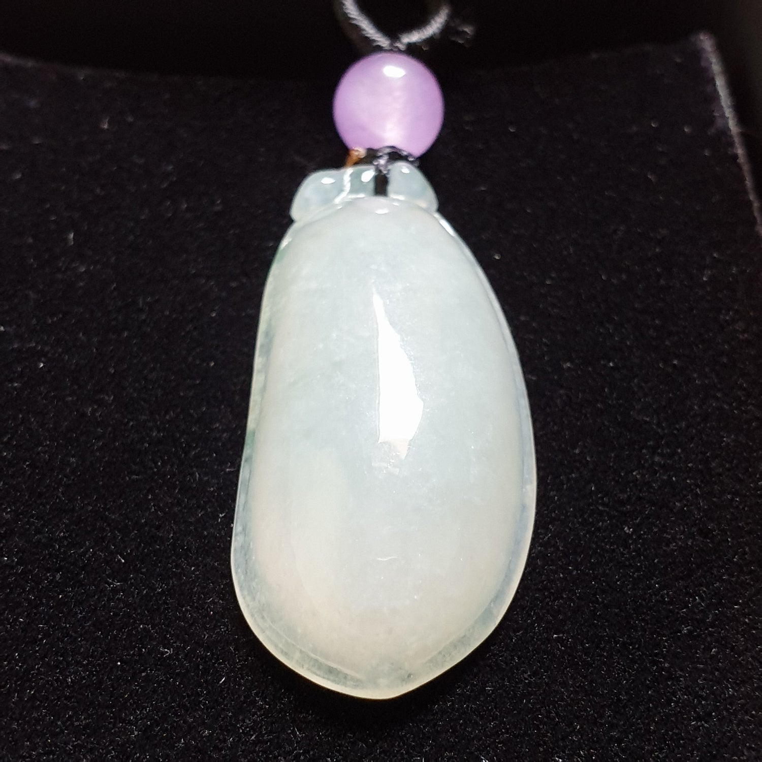 糯种福瓜翡翠吊坠 (Type A Jadeite Jade Melon Pendants) PML29691